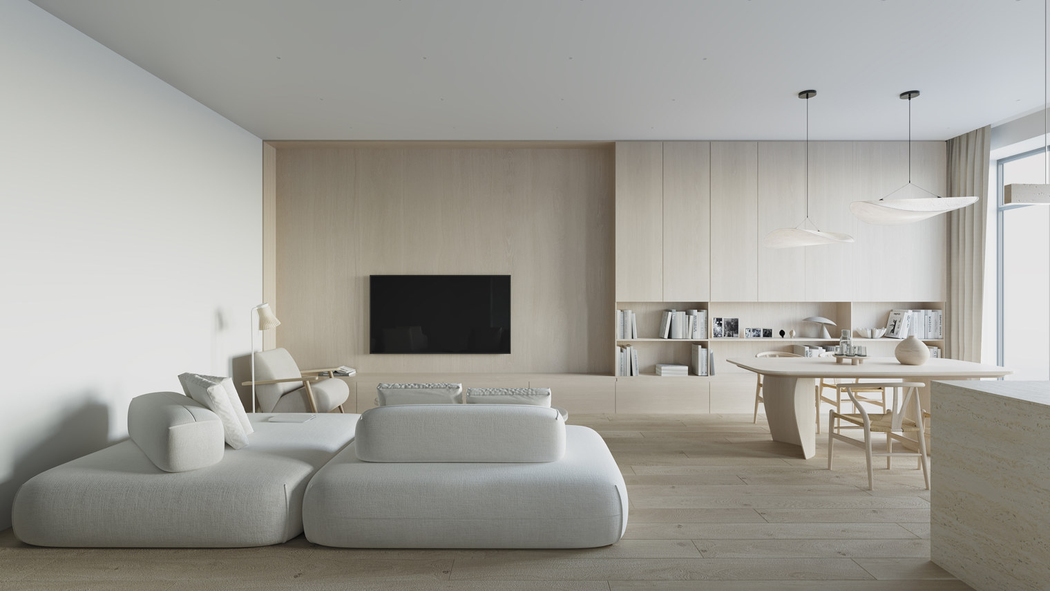 Дизайн квартири 152 м2, ЖК Сrystal Park, Київ, архітектор Олена Романюк