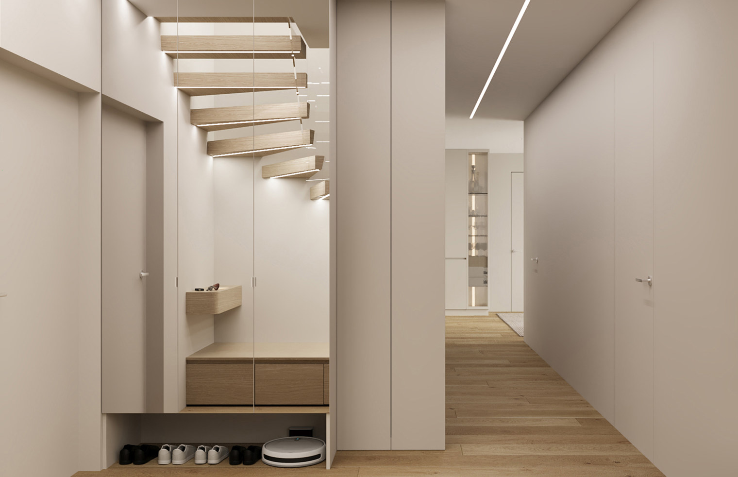 Дизайн квартири в ЖК Sky Avenue, Київ, архітектор Олена Романюк